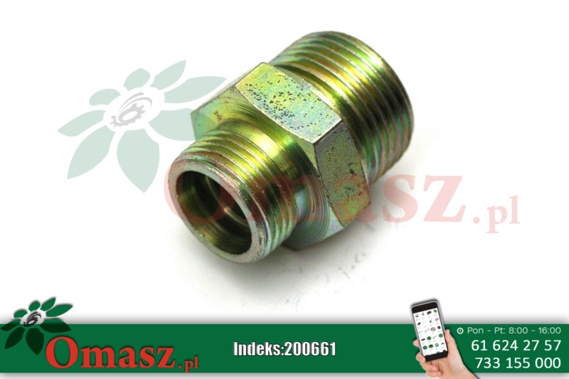Złącze hydrauliczne BB 33/27*2 (1*27*2)