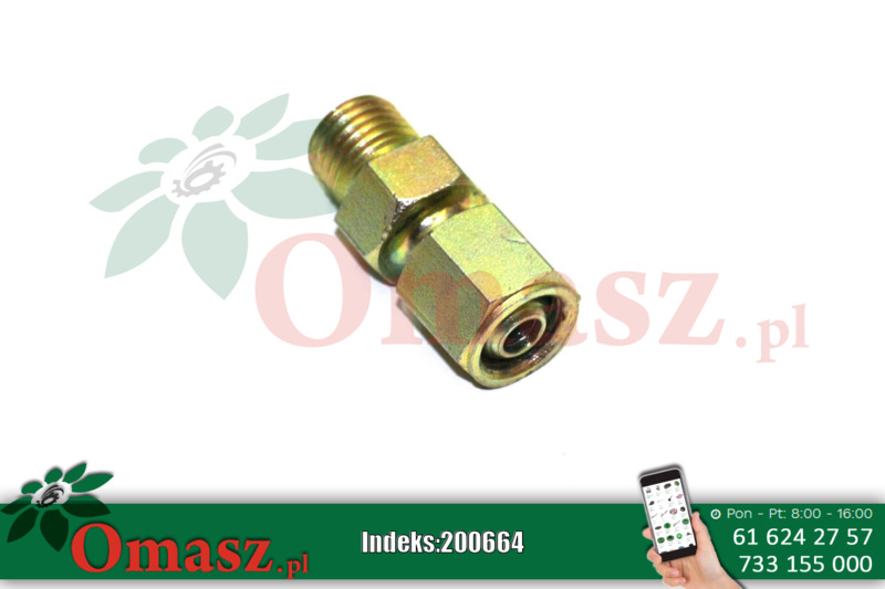 Złącze hydrauliczne AB 13/14 (1/4*14)