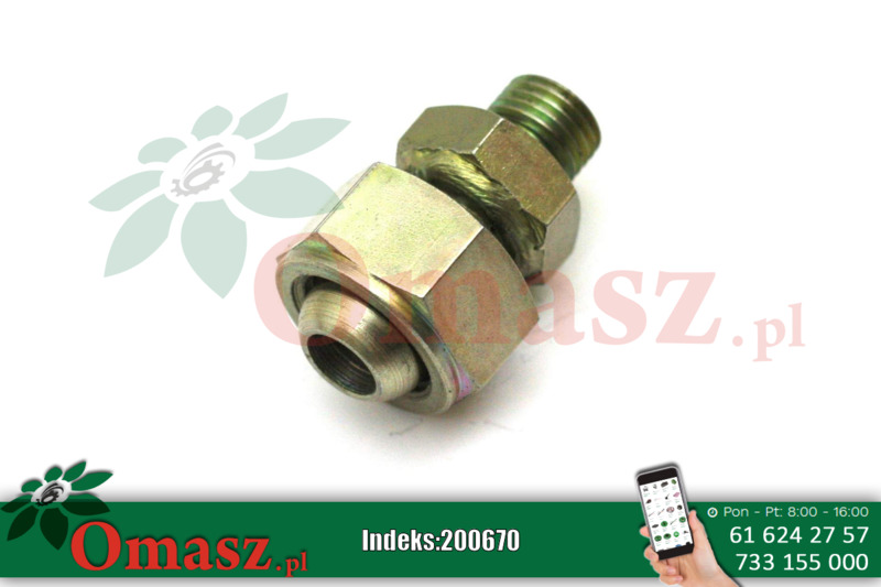 Złącze hydrauliczne AB 21/14 (1/2*14)