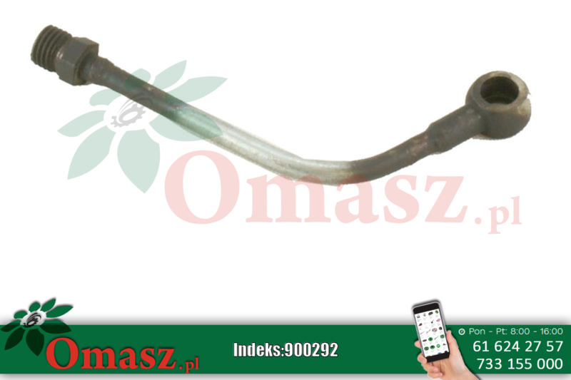 Przewód wskaźnika ciśnienia krótki gwint-oczko Ursus C-385 80350020