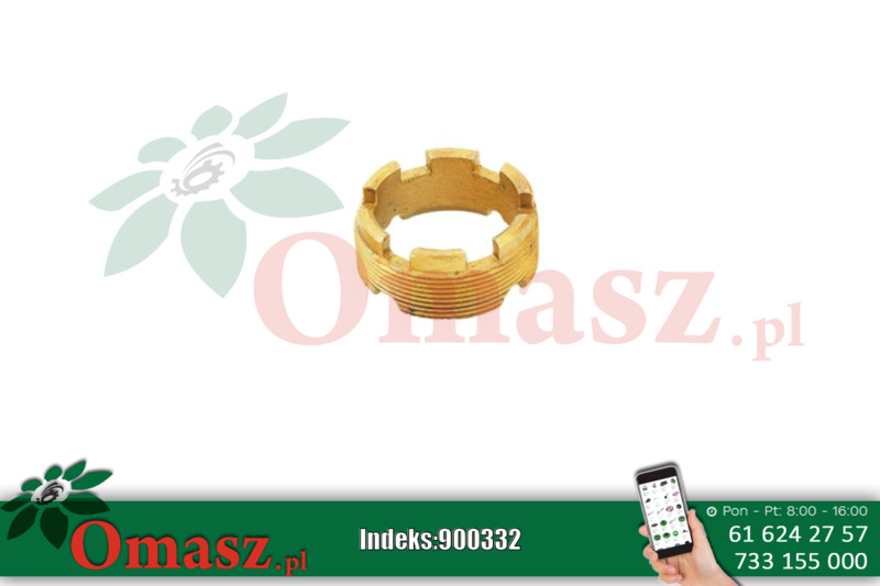 Nakrętka zabezpieczająca końcówkę wałka WOM Ursus C-385 80153253