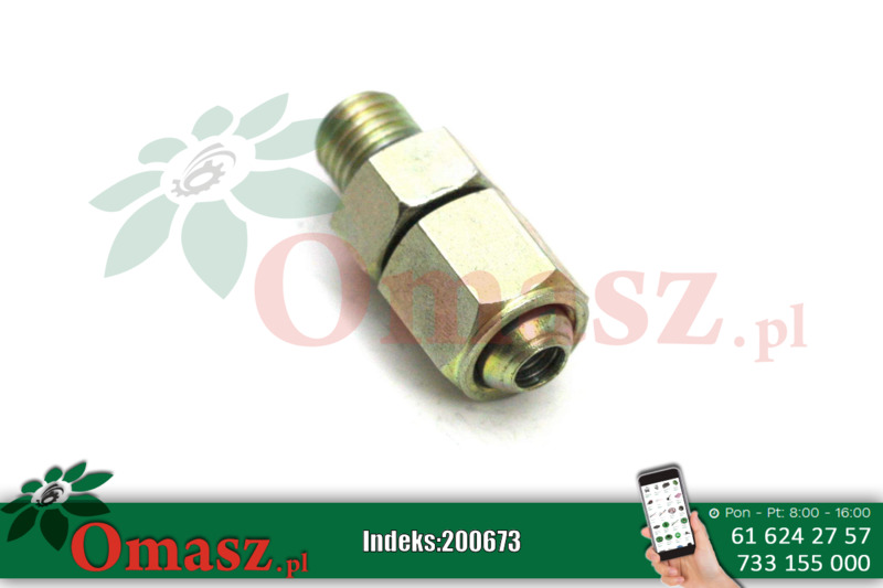 Złącze hydrauliczne AB 13/12 (1/4*12)