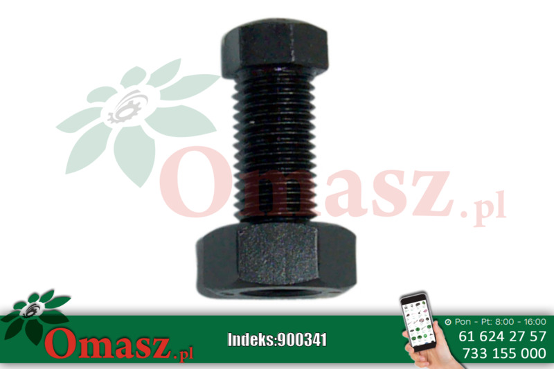 Śruba regulacyjna sprzęgła z nakrętką Ursus C-385 80021046