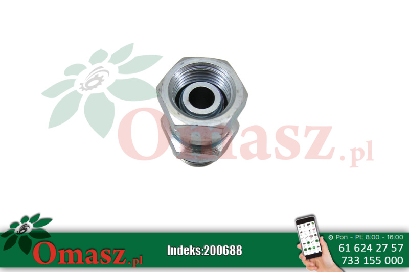 Złącze hydrauliczne AB 21/21 (1/2*1/2)
