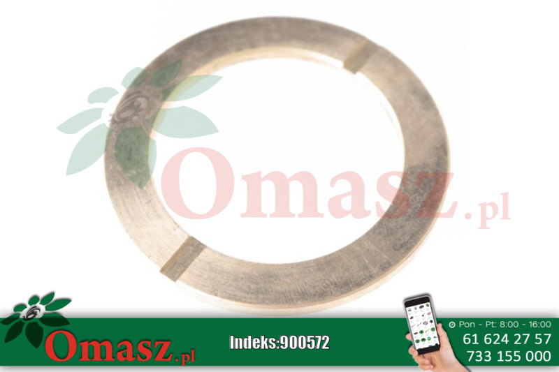 Pierścień oporowy, podkładka mosiężna koła centralnego Ursus C-385 88175025