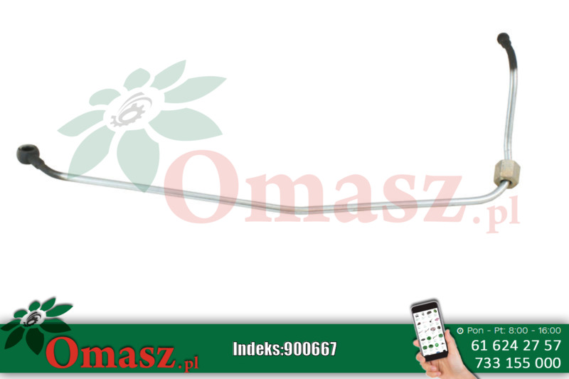 Przewód olejowy skrzyni pośredniej Ursus C-385 80108150