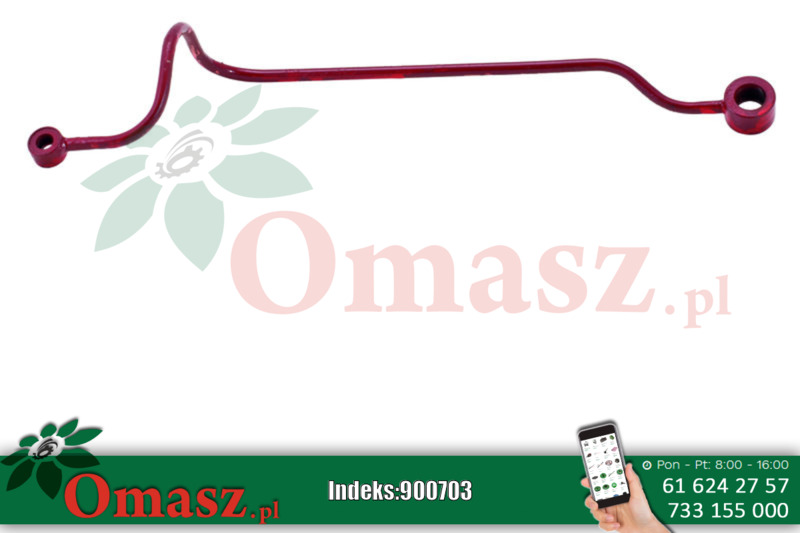 Przewód centralnego smarowania pompy wtryskowej Ursus C-385 87009210