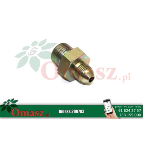 Złącze hydrauliczne UNF JIC BB 15,87/21