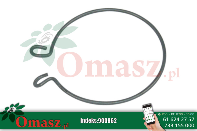 Obejma osłony zwrotnicy resorowanej w ciągniku Ursus C-385 80271033