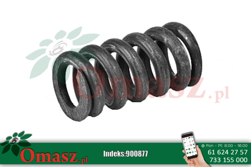 Sprężyna cięgła zaworu hamulcowego Ursus C-385 80235011