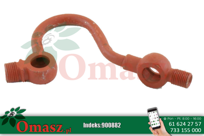 Rurka rozdzielacza hydraulicznego obwodu I Ursus C-385 89413160