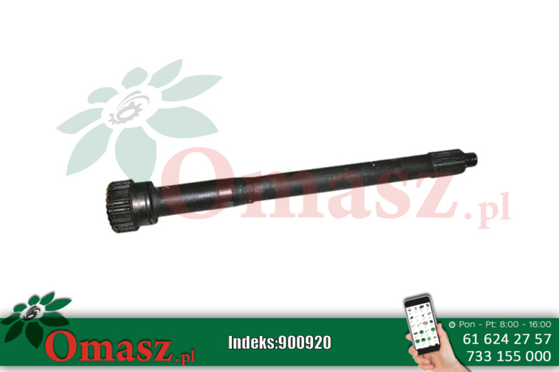 Wałek sprzęgłowy wzmacniacza momentu Ursus C-385 86126086