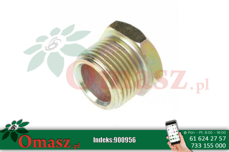 Nakrętka złączki filtra serwomechanizmu Ursus C-385 80278082