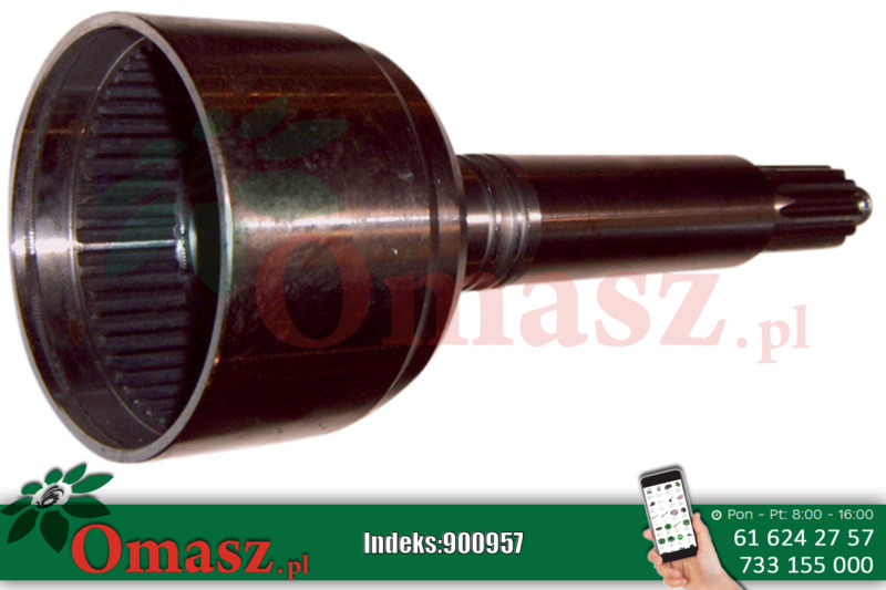 Wał sprzęgła przedniego napędu Ursus C-385 80185067
