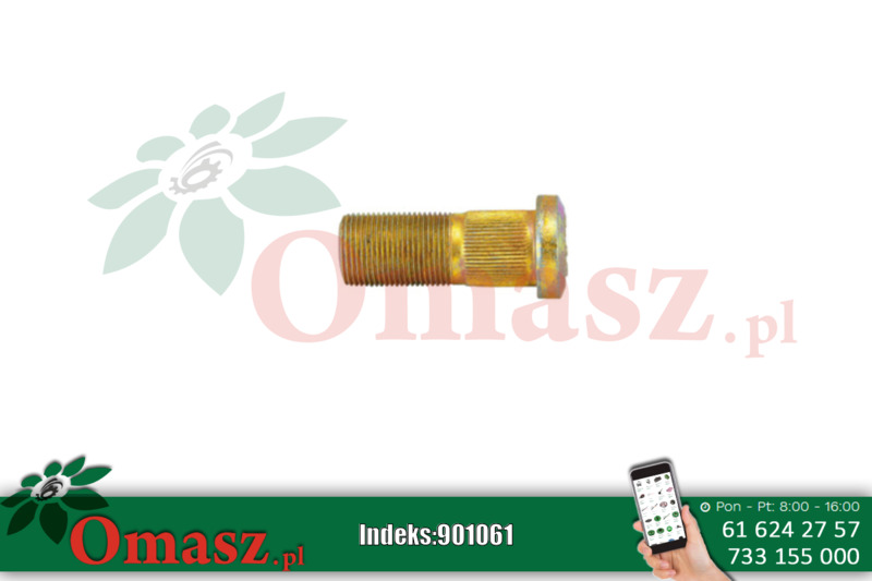 Śruba mocowania koła tylnego M22x1,5x60 Ursus C-385 80161055