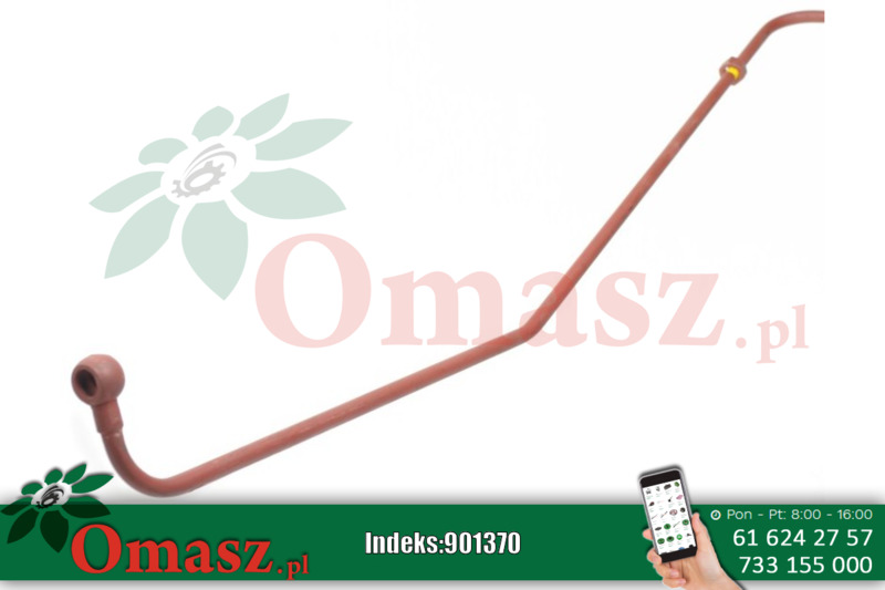 Przewód doprowadzający lewy 6-cylindrowy Ursus 86578070