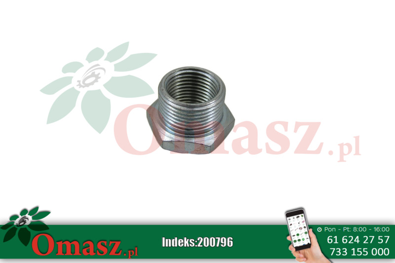 Korek redukcyjny gwint wewnetrzn 18mm, zewnętrzny 22mm
