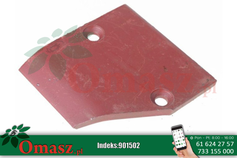 Nakładka lewa stosowana w trzypunktowym układzie zawieszenia Ursus C-385 80450086