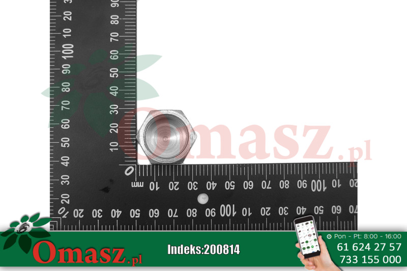 Korek, zaślepka gwint zewnętrzny M22*1,5