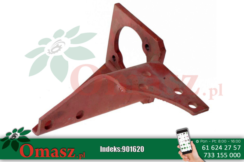Wspornik łącznika kabla lewy Ursus C-385 86334020
