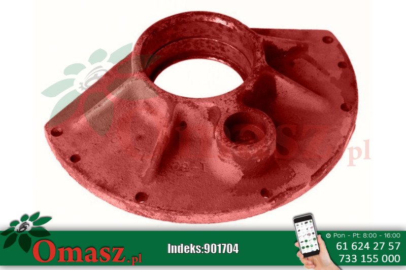 Pokrywa przednia skrzyni biegów Ursus C-385 80121071