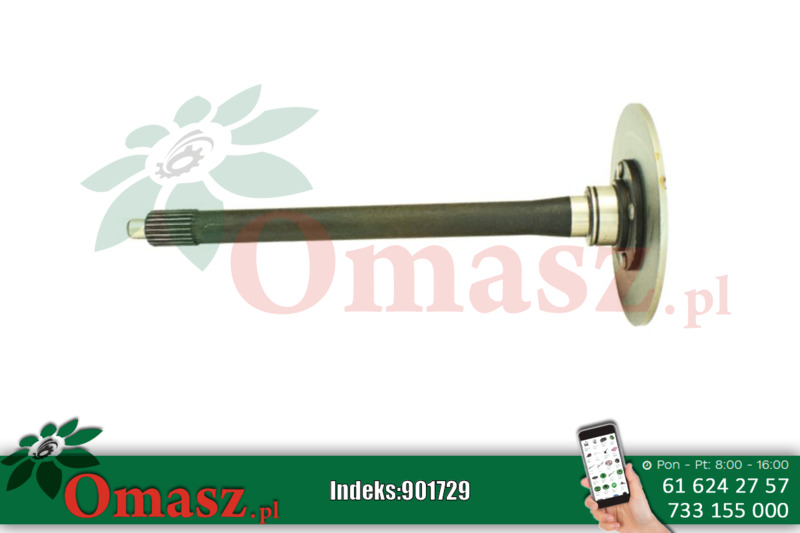 Wałek sprzęgłowy stary typ Ursus C-385 86121010