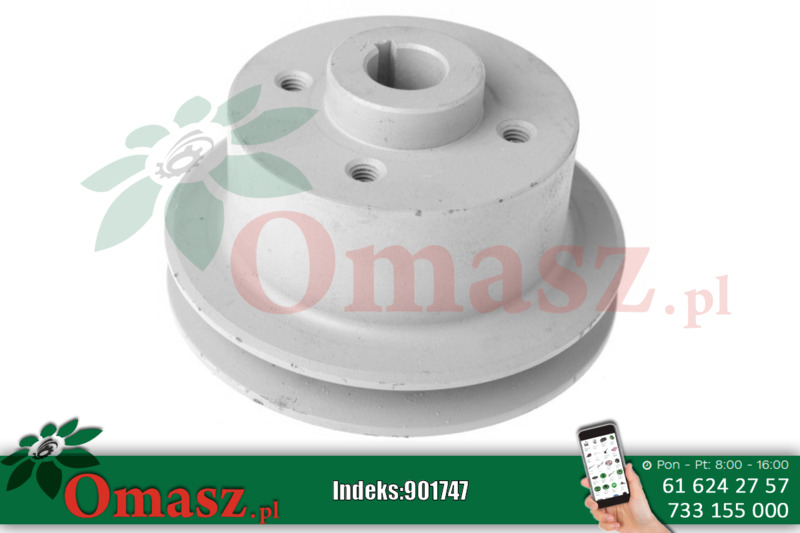 Koło pasowe pompy wody Ursus C-385, 1 pasek klinowy 86017001