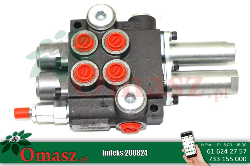 Rozdzielacz hydrauliczny 2-sekcyjny z joystickiem 02P40A1A1