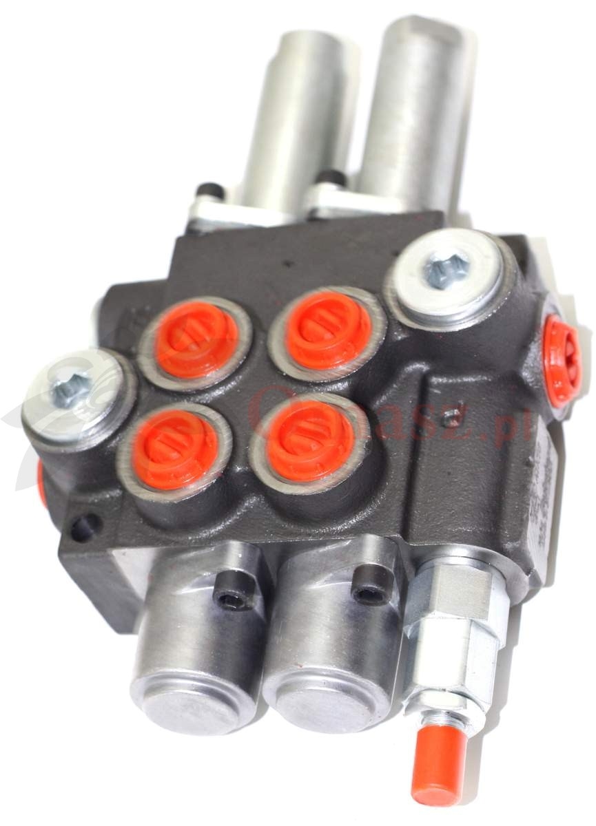 Rozdzielacz hydrauliczny 2-sekcyjny z joystickiem 02P40A1A1