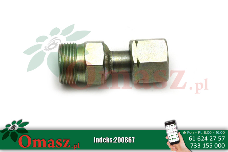 Złącze hydrauliczne UNF JIC AB 15,87/22*1,5