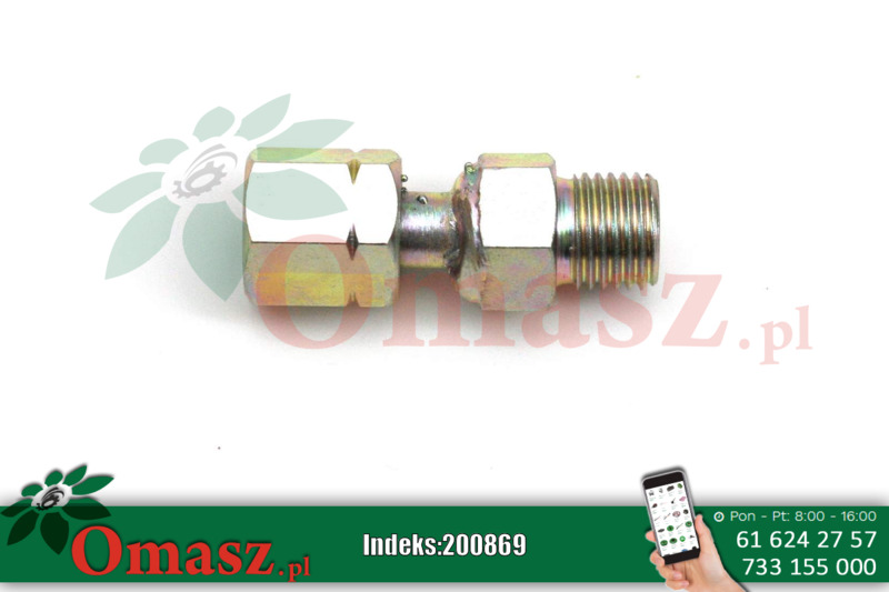 Złącze hydrauliczne UNF JIC AB 14,28/14*1,5