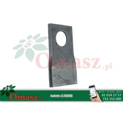 Nóż kosiarki rotacyjnej Claas lewy 5259492421