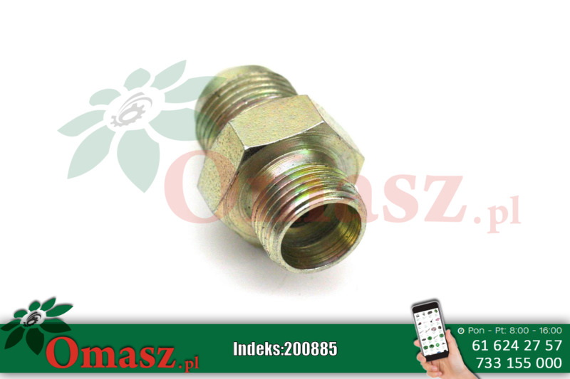 Złącze hydrauliczne UNF JIC BB 19,05/18*1,5