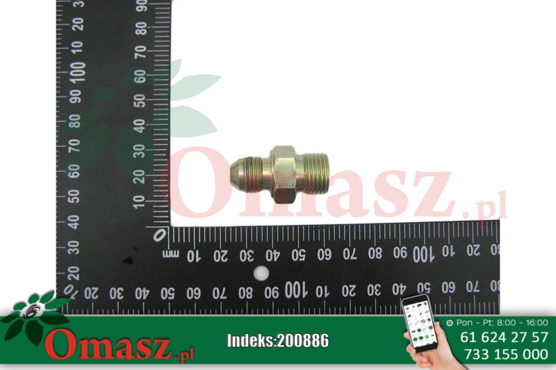 Złącze hydrauliczne UNF JIC BB 14,28/16*1,5