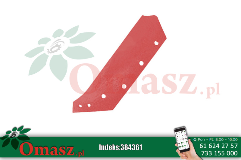 Kverneland lemiesz 18 cali prawy 073080