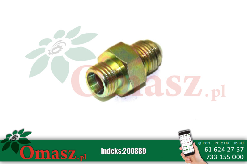 Złącze hydrauliczne UNF JIC BB 14,28/14*1,5