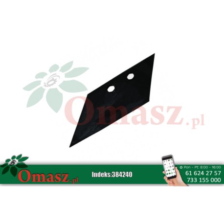 Overum Lemieszyk przedpłużka prawy 80644
