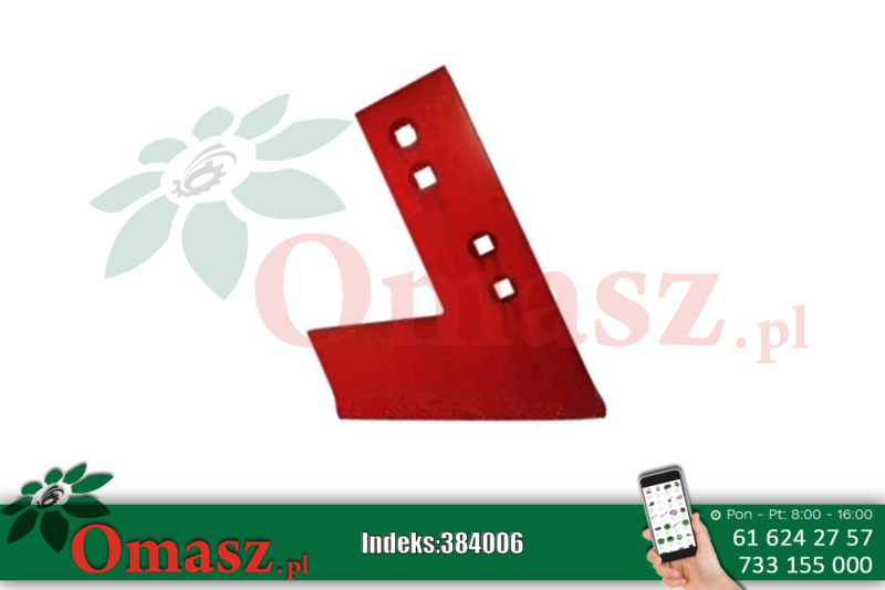 Kverneland krój płozowy lewy 073089