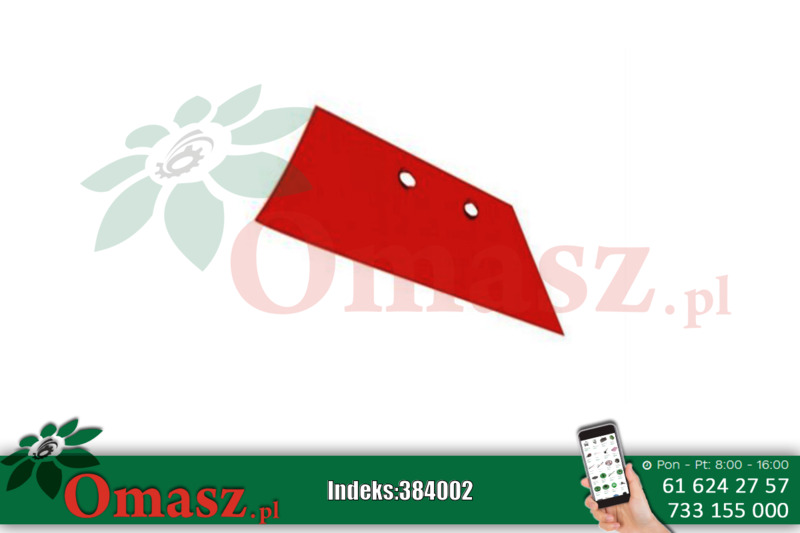 Kverneland lemiesz przedpłużka lewy 56034066869