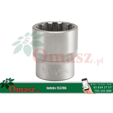 Nasadka 1/2cala  11mm YATO wysoka