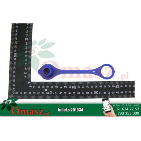 Osłona przeciwpyłowa Euro gniazda niebieska 81515026