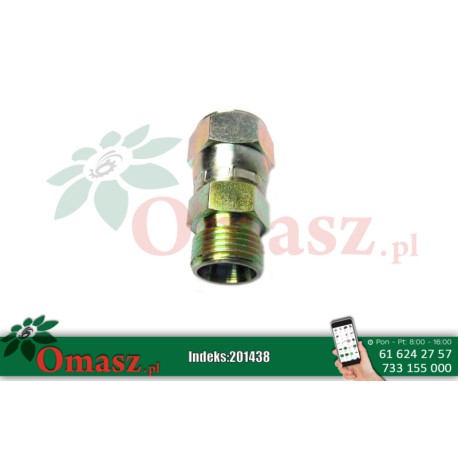 Złącze hydrauliczne UNF JIC AB 19,05/18*1,5