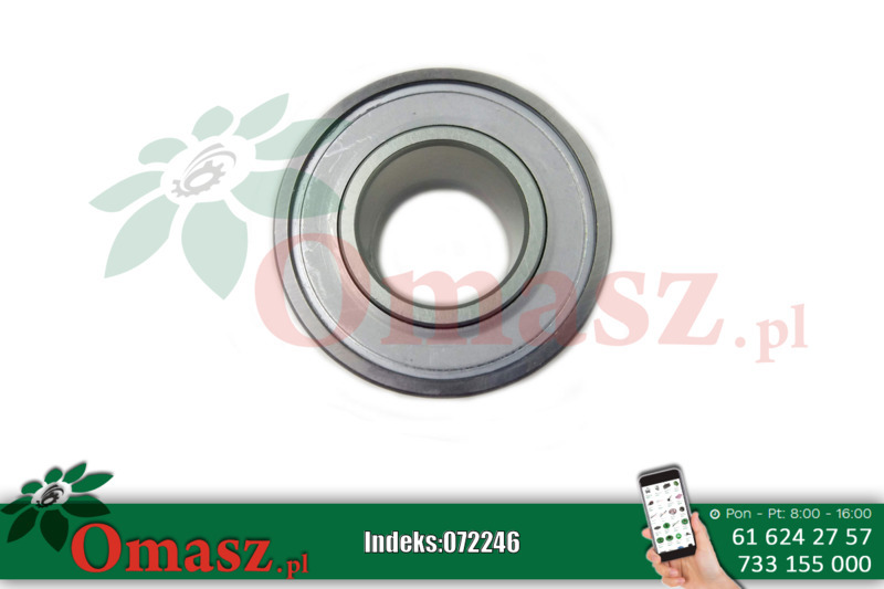 Łożysko D 206 2RS płaskie na zewnątrz  INA