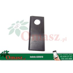 Nóż kosiarki rotacyjnej prawy 112*49*4 Pottinger 95307