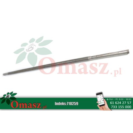 Wał napędu rozrzutnika 150cm pośr.wpust-gwint
