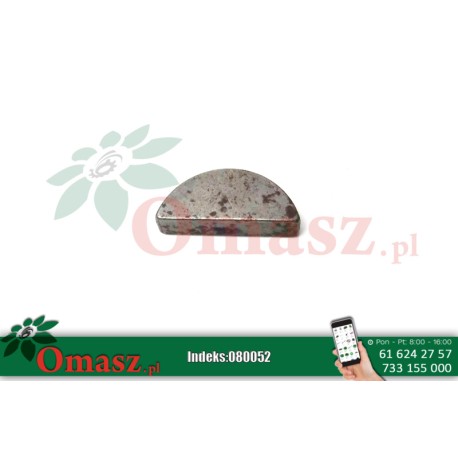 Wpust czółenkowy 6*9  wałka rozrządu Ursus C-360