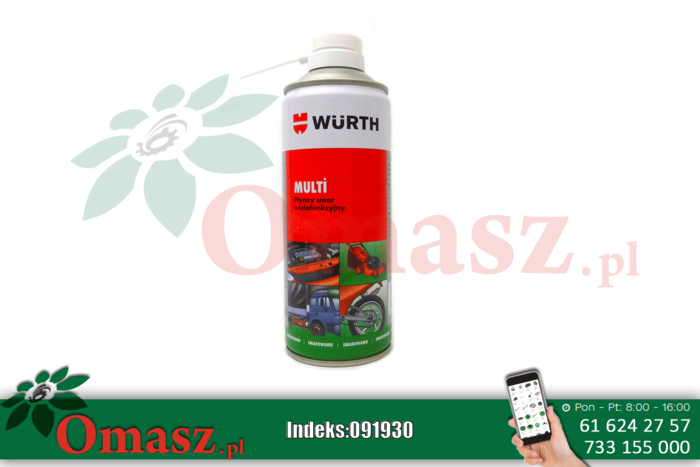 Multi Wurth płynny smar wielofunkcyjny 400ml