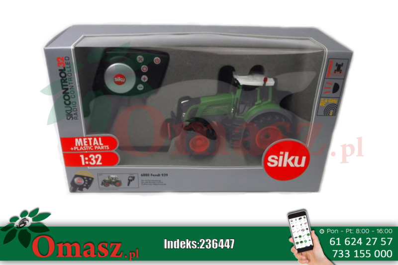 Zabawka -Traktor Fendt 939 ze zdalnym sterowaniem Siku 6006880