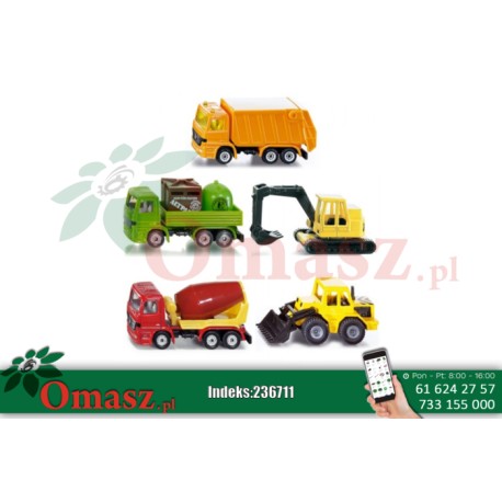 Zestaw Budowlany 5-częściowy SIKU 6006283