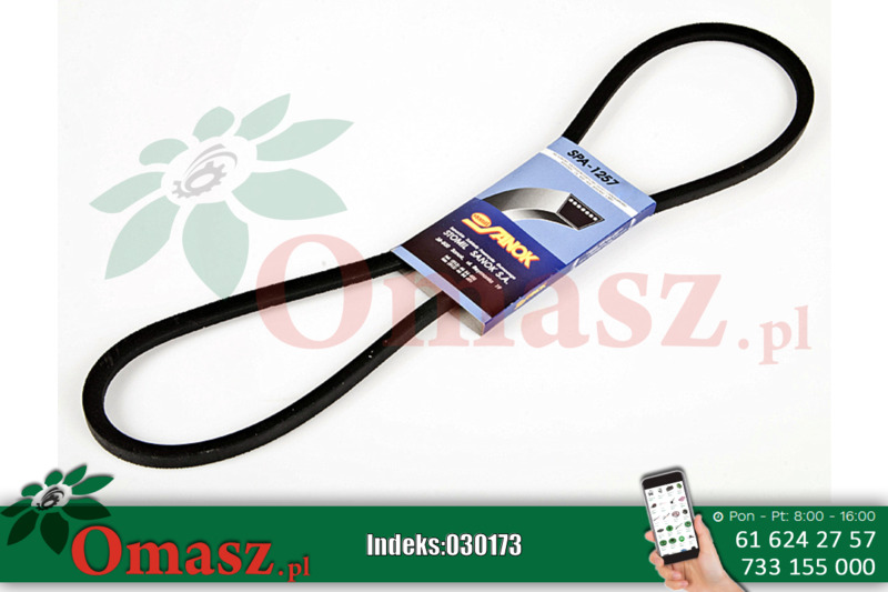 Pasek klinowy SPA 1257 Sanok